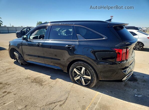 5XYRL4LCXNG157502 2022 KIA SORENTO Black Հետևի ձախ