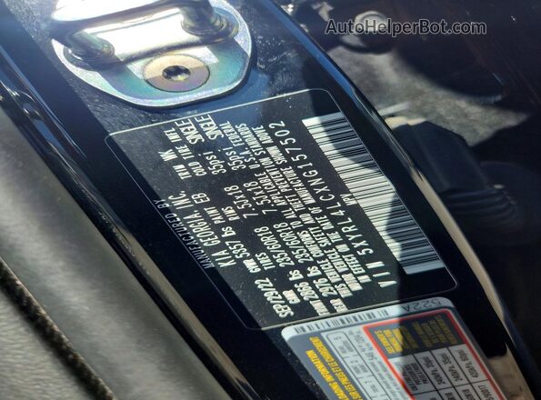 5XYRL4LCXNG157502 2022 KIA SORENTO Black VIN կոդի պիտակի տեսք