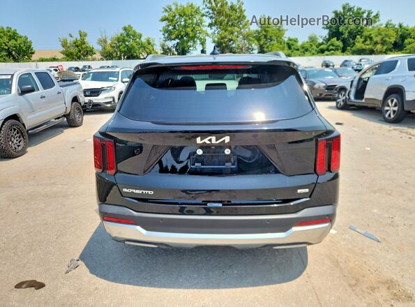 5XYRLDJC0RG280430 2024 KIA SORENTO Black Widok z tyłu
