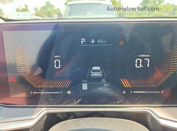 5XYRLDJC0RG280430 2024 KIA SORENTO Black Widok zestawu wskaźników