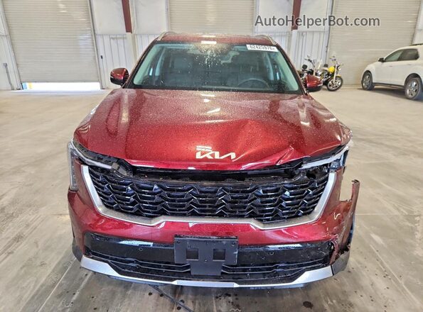 5XYRLDJC1SG399108 2025 KIA SORENTO Maroon Front view