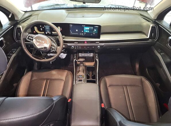 5XYRLDJC1SG399108 2025 KIA SORENTO Maroon Dashboard view