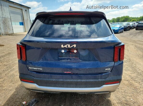5XYRLDJC2TG422803 2026 KIA SORENTO Blue Вид ззаду