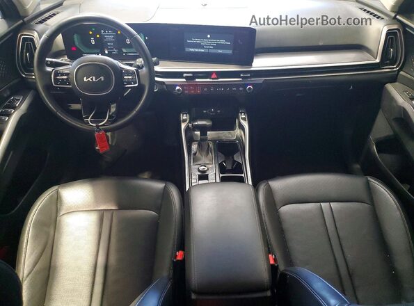 5XYRLDJC3RG258406 2024 KIA SORENTO Silver Widok deski rozdzielczej