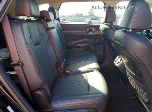 5XYRLDJC3RG303313 2024 KIA SORENTO Black Vista interior trasera