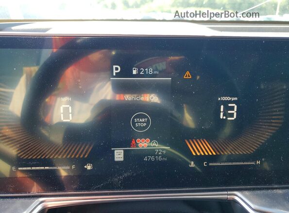 5XYRLDJC4RG298753 2024 KIA SORENTO Серый Вид щитка приборов