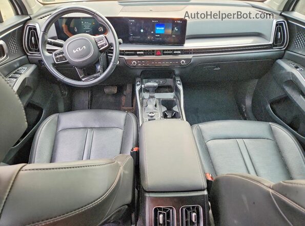 5XYRLDJC5RG307489 2024 KIA SORENTO White Առջևի վահանակի տեսք