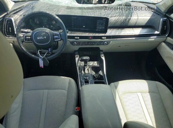 5XYRLDJC6RG278469 2024 KIA SORENTO Blue Вид панелі приладів