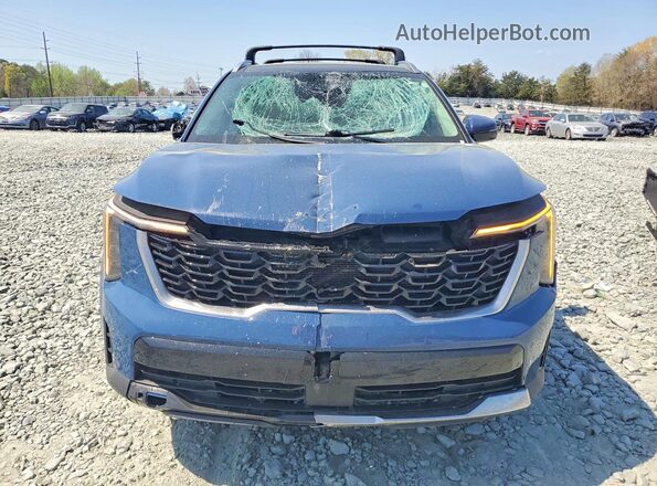 5XYRLDJC6RG278469 2024 KIA SORENTO Blue Вид спереду