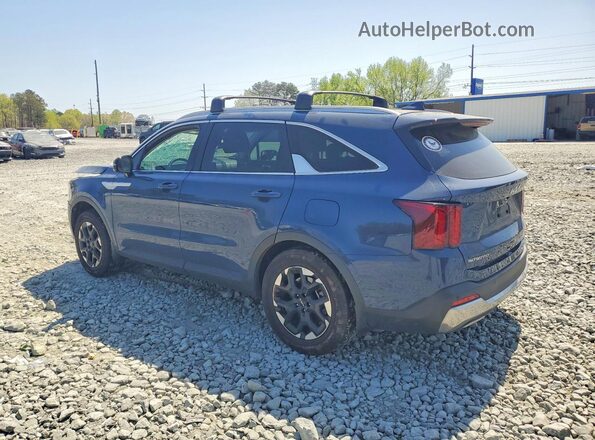 5XYRLDJC6RG278469 2024 KIA SORENTO Blue Задня ліва чверть