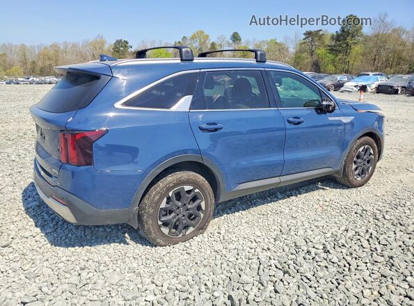 5XYRLDJC6RG278469 2024 KIA SORENTO Blue Задня права чверть