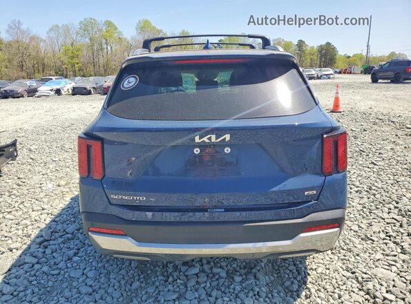 5XYRLDJC6RG278469 2024 KIA SORENTO Blue Вид ззаду