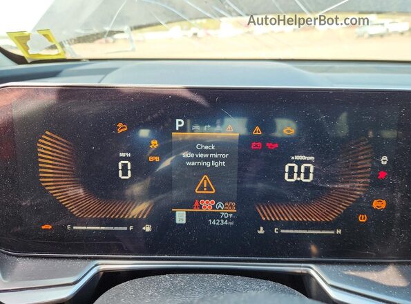5XYRLDJC6RG281243 2024 KIA SORENTO Black Vista del cuadro de instrumentos