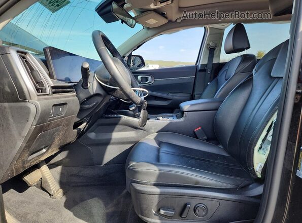 5XYRLDJC6RG281243 2024 KIA SORENTO Black Vista interior delantera
