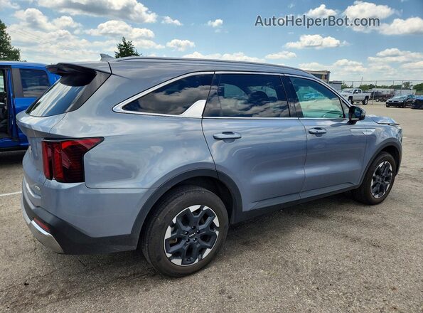 5XYRLDJC7RG268629 2024 KIA SORENTO Синий Задняя правая четверть