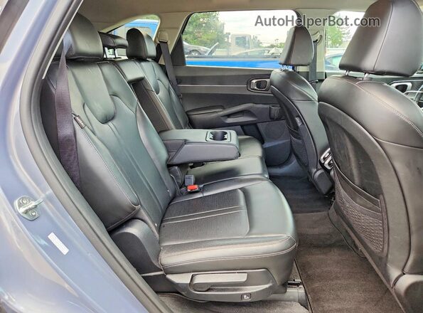 5XYRLDJC7RG268629 2024 KIA SORENTO Синий Вид задней части салона