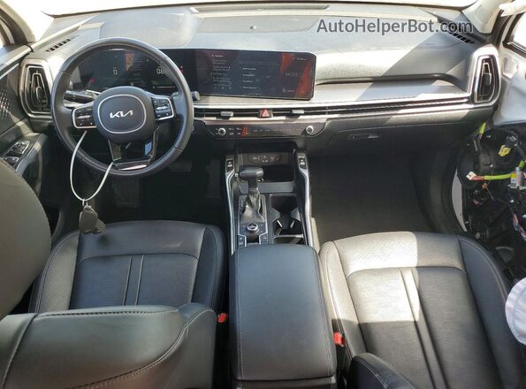 5XYRLDJC8RG256442 2024 KIA SORENTO White Vista del salpicadero