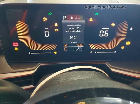 5XYRLDJC8RG258000 2024 KIA SORENTO Charcoal Widok zestawu wskaźników