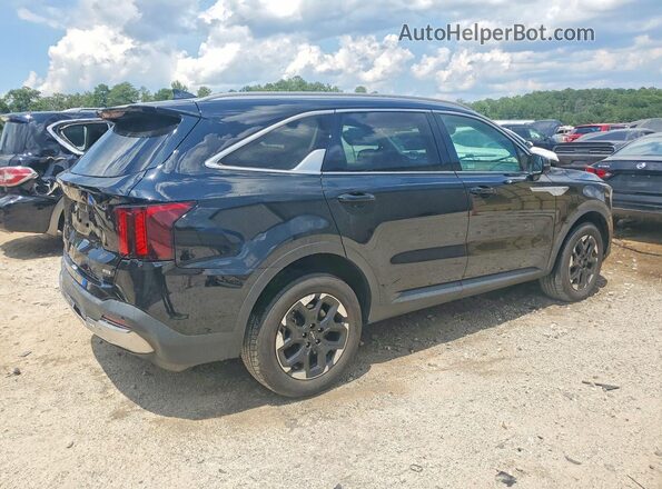 5XYRLDJC8RG279266 2024 KIA SORENTO Черный Задняя правая четверть