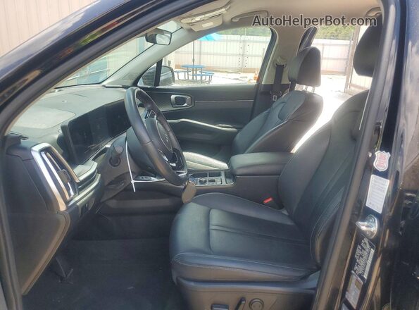 5XYRLDJC8RG279266 2024 KIA SORENTO Черный Вид салона спереди