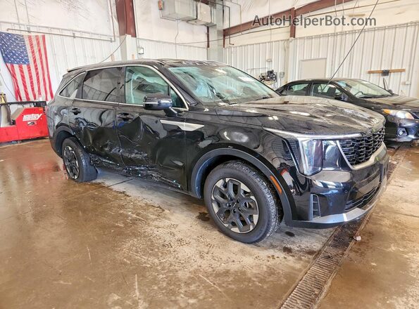 5XYRLDJC9SG329646 2025 KIA SORENTO Black Delantero derecho