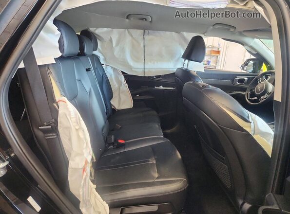 5XYRLDJC9SG329646 2025 KIA SORENTO Black Vista de los asientos traseros