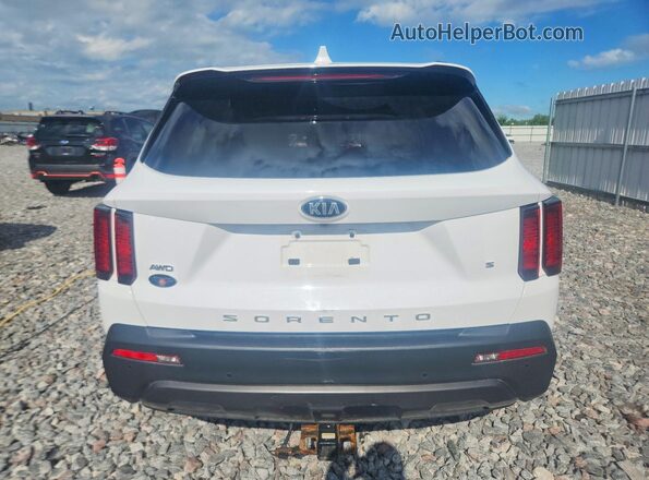5XYRLDLC1MG039112 2021 KIA SORENTO White Вид ззаду
