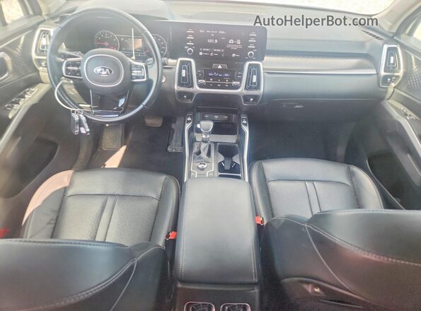 5XYRLDLC1MG039112 2021 KIA SORENTO White Вид панелі приладів