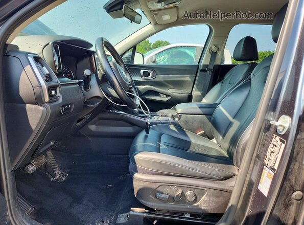 5XYRLDLC3MG004149 2021 KIA SORENTO Gray წინა სალონის ხედი