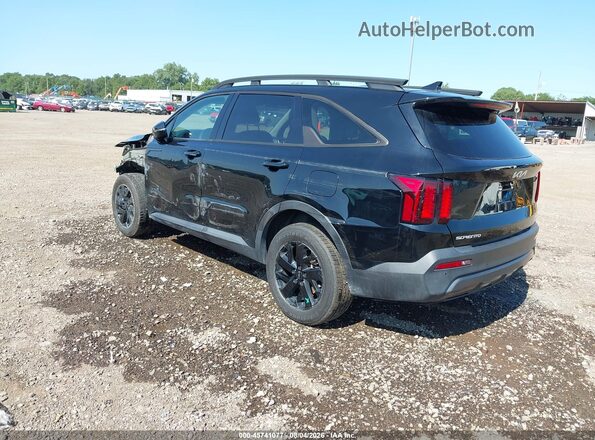 5XYRLDLC3PG237923 2023 KIA SORENTO Black Trasero izquierdo