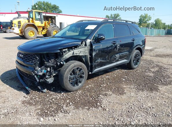 5XYRLDLC3PG237923 2023 KIA SORENTO Black Vista tres cuartos delantera izquierda