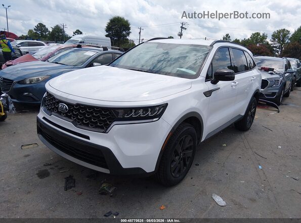 5XYRLDLC4MG064778 2021 KIA SORENTO White Przód lewy
