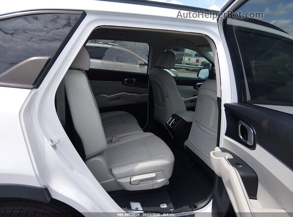 5XYRLDLC4MG064778 2021 KIA SORENTO White Widok naklejki z numerem VIN
