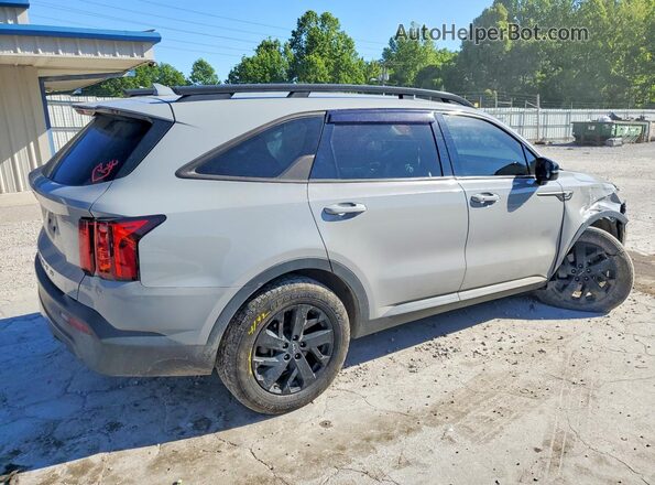 5XYRLDLC4NG121207 2022 KIA SORENTO Gray Trasero derecho