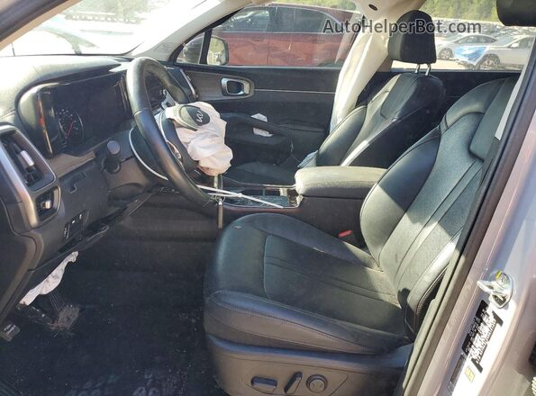 5XYRLDLC4NG121207 2022 KIA SORENTO Gray Vista interior delantera