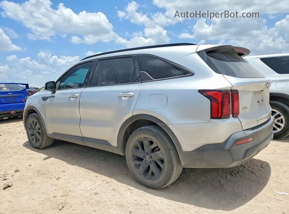 5XYRLDLC5MG004590 2021 KIA SORENTO Silver Rear left