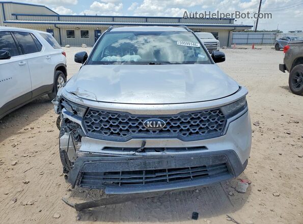 5XYRLDLC5MG004590 2021 KIA SORENTO Silver Front view