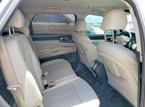 5XYRLDLC5MG004590 2021 KIA SORENTO Silver Rear seats view
