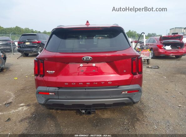 5XYRLDLC5MG021275 2021 KIA SORENTO Maroon 