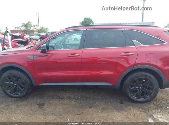 5XYRLDLC5MG021275 2021 KIA SORENTO Maroon 360 interior view