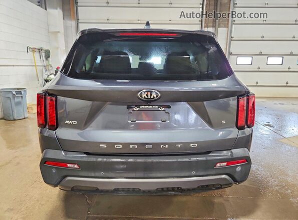 5XYRLDLC5MG036293 2021 KIA SORENTO Серый Вид сзади