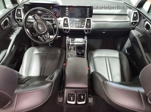 5XYRLDLC5MG036293 2021 KIA SORENTO Серый Вид панели приборов