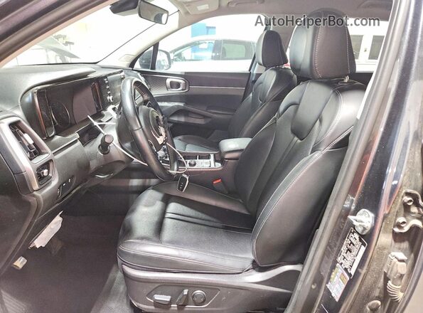5XYRLDLC5MG036293 2021 KIA SORENTO Серый Вид салона спереди