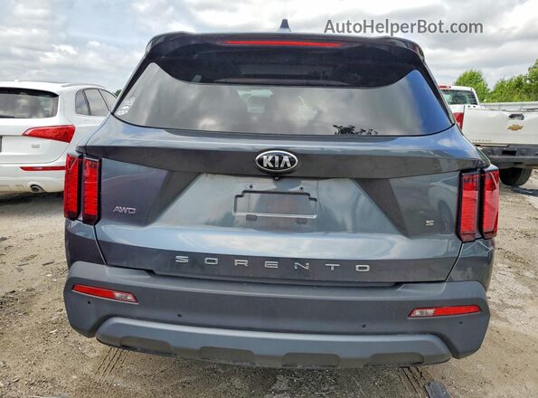 5XYRLDLC5MG049187 2021 KIA SORENTO Угольный Вид сзади