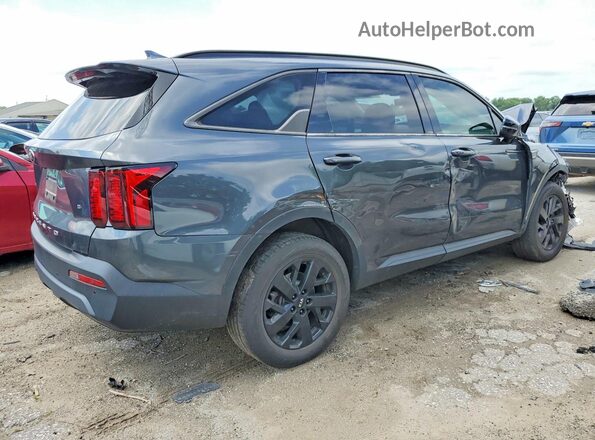 5XYRLDLC5MG049187 2021 KIA SORENTO Угольный Задняя правая четверть