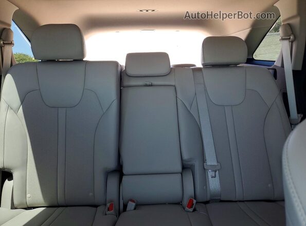 5XYRLDLC6PG228343 2023 KIA SORENTO White უკანა სავარძლების ხედი
