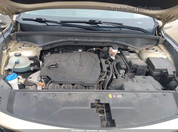 5XYRLDLC7MG002856 2021 KIA SORENTO Золотой Вид сзади
