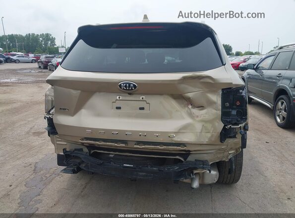 5XYRLDLC7MG002856 2021 KIA SORENTO Золотой 
