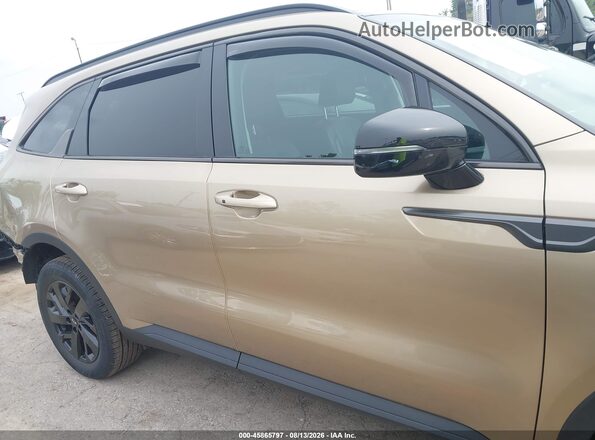 5XYRLDLC7MG002856 2021 KIA SORENTO Золотой Панорамный вид салона 360°