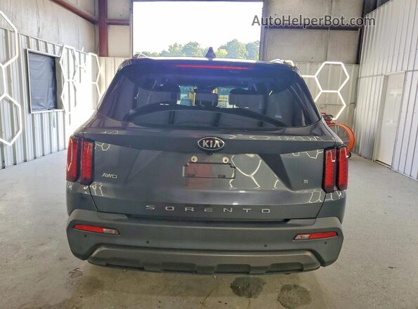 5XYRLDLC7MG059543 2021 KIA SORENTO Gray Rear view
